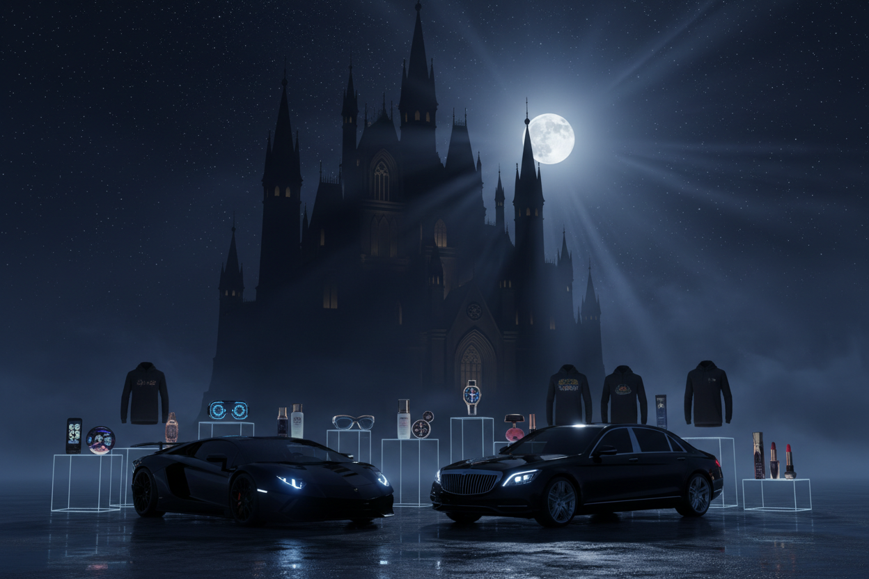  the castor black in the night